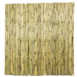 Bamboe Schutting Naturel Ca. 180x180 Cm