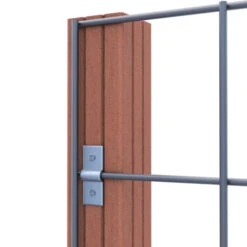 Gaas Volgpakket Tuinhek Hardhout 180x180cm 10 Gaas Volgpakket Tuinhek Hardhout 180x180cm -Tuingereedschap 123 5157