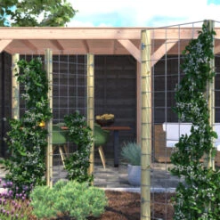 Gaas Volgpakket Tuinhek Grenen 180x75cm  -Tuingereedschap 123 5178