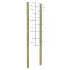 Gaas Volgpakket Tuinhek Grenen 180x75cm  -Tuingereedschap 123 5181