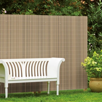 PVC Scherm Lichtgrijs 180x300 Cm 2 PVC Scherm Lichtgrijs 180x300 Cm - Afbeelding 2