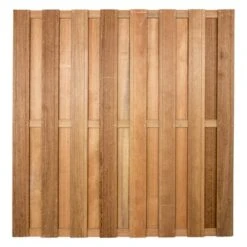 Schutting Hardhout Recht Ca. 180x180 Cm