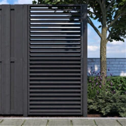 Jaloeziescherm Antraciet Ca. 179 X 88,5 Cm 14 Jaloeziescherm Antraciet Ca. 179 X 88,5 Cm -Tuingereedschap 123 5208