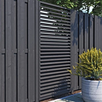 Jaloeziescherm Antraciet Ca. 179 X 88,5 Cm 5 Jaloeziescherm Antraciet Ca. 179 X 88,5 Cm - Afbeelding 5