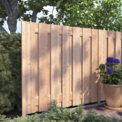 Schutting Douglas Recht Extra Grote Planken Ca. 180x180cm 10 Schutting Douglas Recht Extra Grote Planken Ca. 180x180cm -Tuingereedschap 123 5277