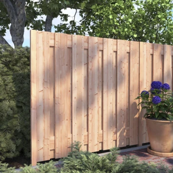 Schutting Douglas Recht Extra Grote Planken Ca. 180x180cm 3 Schutting Douglas Recht Extra Grote Planken Ca. 180x180cm - Afbeelding 3