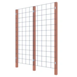 Gaas Startpakket Tuinhek Hardhout 180x75cm 18 Gaas Startpakket Tuinhek Hardhout 180x75cm -Tuingereedschap 123 5307