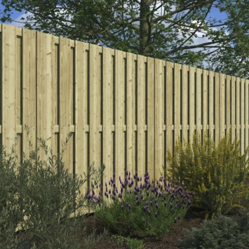 Schutting Jumbo Grenen Recht Ca. 180x180 Cm 2 Schutting Jumbo Grenen Recht Ca. 180x180 Cm - Afbeelding 2