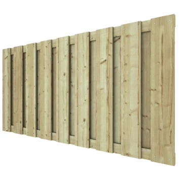 Tuinscherm Grenen Recht 90x180cm 8 Tuinscherm Grenen Recht 90x180cm - Afbeelding 8