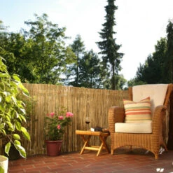 Balkonscherm Riet Ca. 90x300 Cm 5 Balkonscherm Riet Ca. 90x300 Cm -Tuingereedschap 123 5346