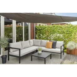 Loungeset Evora Antraciet -Tuingereedschap 123 5497