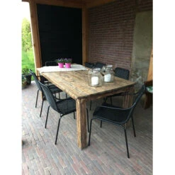 Tuinstoel Denver Zwart -Tuingereedschap 123 5523