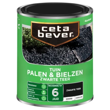 Cetabever Palen & Bielzen Zwarte Teer 750 Ml 2 Cetabever Palen & Bielzen Zwarte Teer 750 Ml - Afbeelding 2