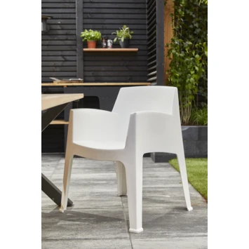 Stoel Bougainville Wit 2 Stoel Bougainville Wit - Afbeelding 2