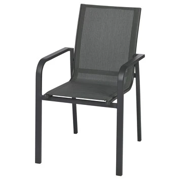 Stapelstoel Valencia Antraciet 2 Stapelstoel Valencia Antraciet - Afbeelding 2