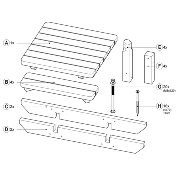 Kinderpicknicktafel Julia 5 Kinderpicknicktafel Julia - Afbeelding 5