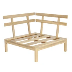 Palletbank Hoekdeel 10 Palletbank Hoekdeel -Tuingereedschap 123 6162