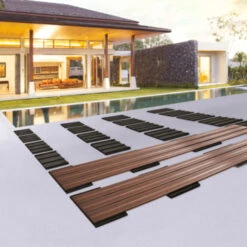 Multydeck Rubberen Vlonder Fundering -Tuingereedschap 123 6190