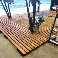 Multydeck Rubberen Vlonder Fundering -Tuingereedschap 123 6192