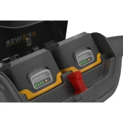 STIGA 2x20V Grasmaaier / Zweefmaaier 30cm Incl. Twee 4,0Ah Accu's + Dubbele Lader -Tuingereedschap 123 624