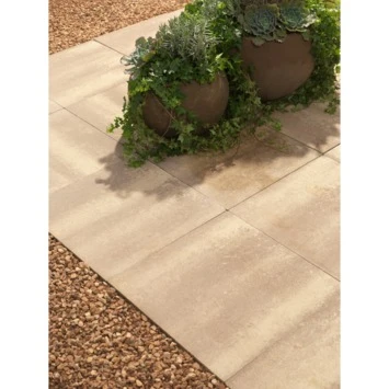 Terrastegel Beton Broadway Beige/Bruin 60x60x4,7 Cm 2 Terrastegel Beton Broadway Beige/Bruin 60x60x4,7 Cm - Afbeelding 2