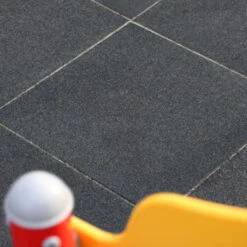 Rubber Tegel Zwart 50x50x2,5 Cm -Tuingereedschap 123 6348