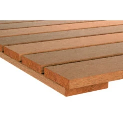 Vlondertegel Glad Hardhout Ca. 100x100 Cm -Tuingereedschap 123 6681