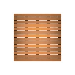 Vlondertegel Glad Hardhout Ca. 100x100 Cm -Tuingereedschap 123 6684