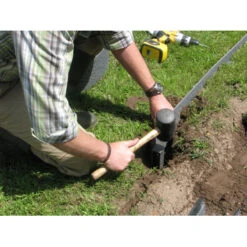 Talen Tools Ecolat Recht 1,2m X 14cm X 1cm Voor Afboording - 4 Stuks -Tuingereedschap 123 6723