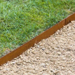 Tuinafboording Multi Edge Corten Staal 1m -Tuingereedschap 123 6739