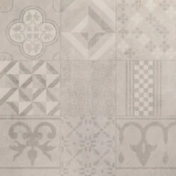 Keramische Terrastegel Kerastrada Cerajoy Mozaiek Grijs 60x60x3 Cm